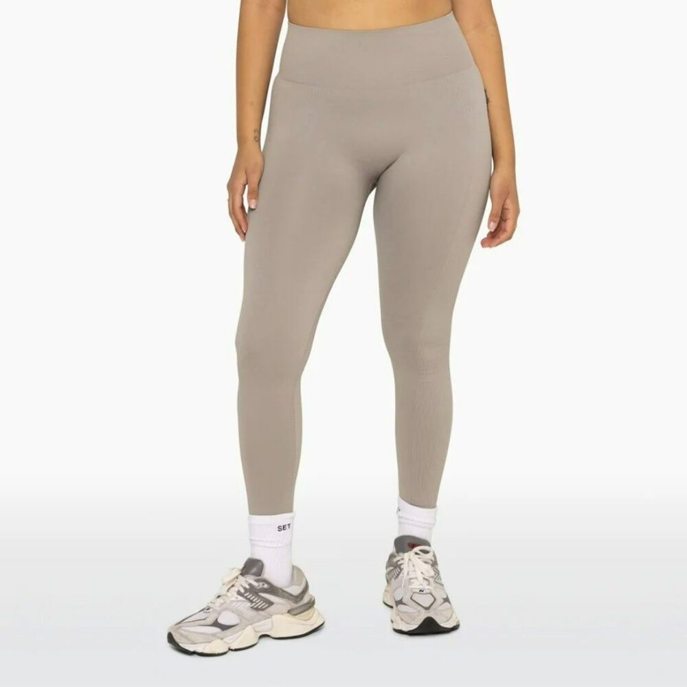 🟣 Set Active Women's Pull On Activewear Leggings High Rise Size Large